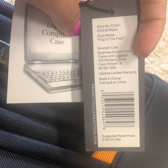 Kenneth Cole reaction laptop case - Picture 3 of 7